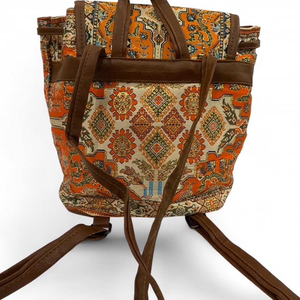 Women’s Turkish Patterned Backpack With Adjustabl… - image 2